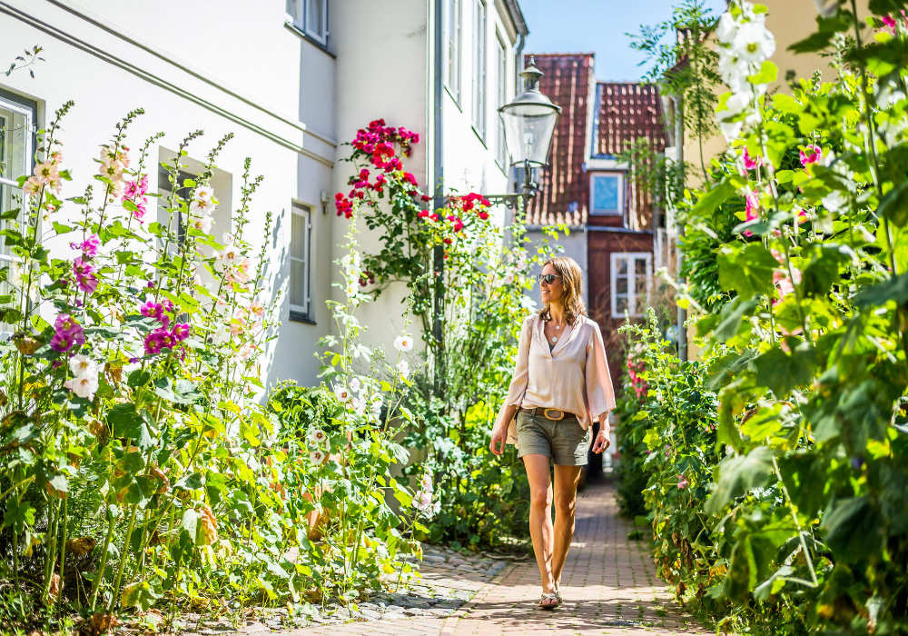 Gänge und Höfe der Lübecker Altstadt